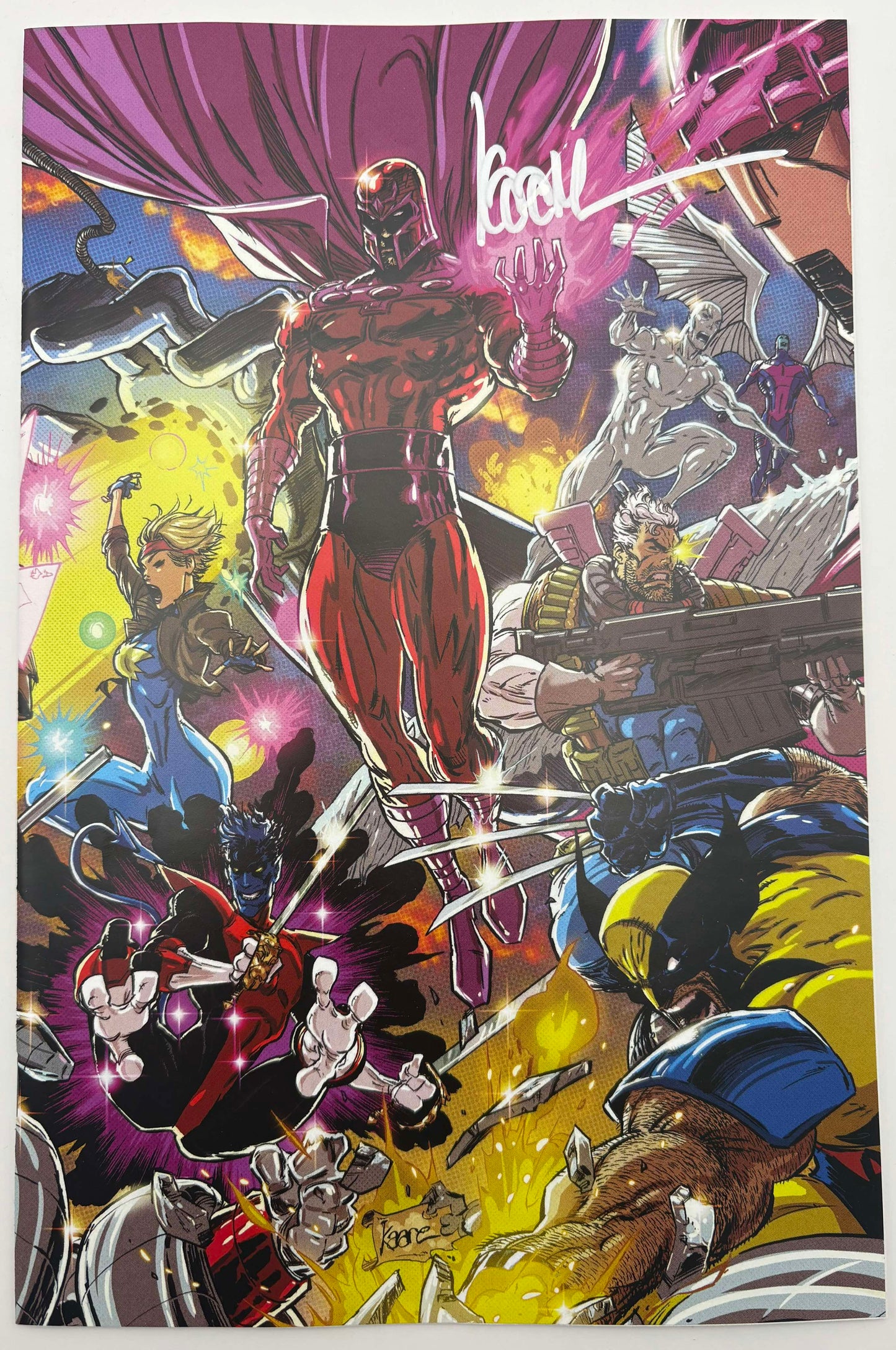 [Signed by Kaare Andrews] WOLVERINE REVENGE #3 RED BAND UNKNOWN COMICS KAARE ANDREWS VIRGIN CONNECTING COVER EXCLUSIVE VAR [POLYBAGGED] EXPLICIT CONTENT [IN STOCK]