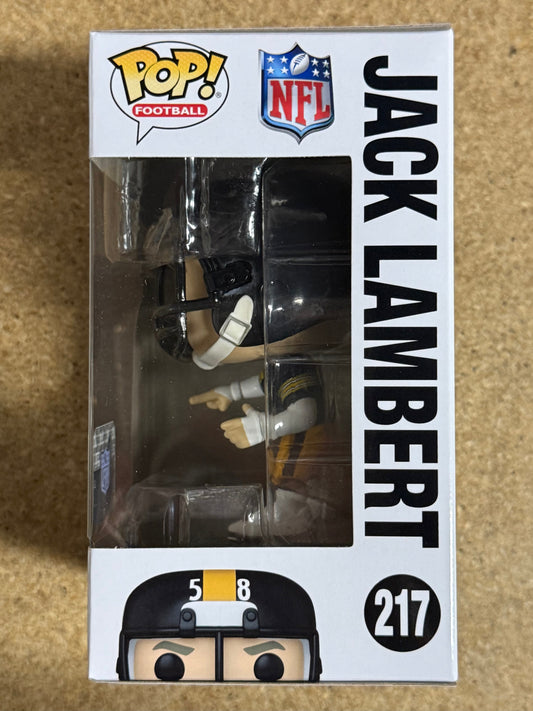 Funko Pop! Football Jack Lambert #217 NFL Pittsburgh Steelers 2024 Linebacker
