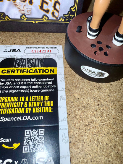 Wiz Khalifa Signed Yinzerpalooza Pittsburgh Pirates Singing Bobblehead JSA COA