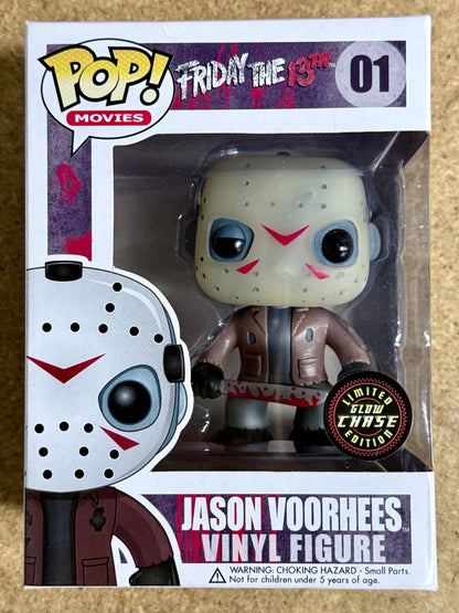 Funko Pop! Movies Glow Chase Jason Voorhees (Translucent) #01 Friday The 13th 2014