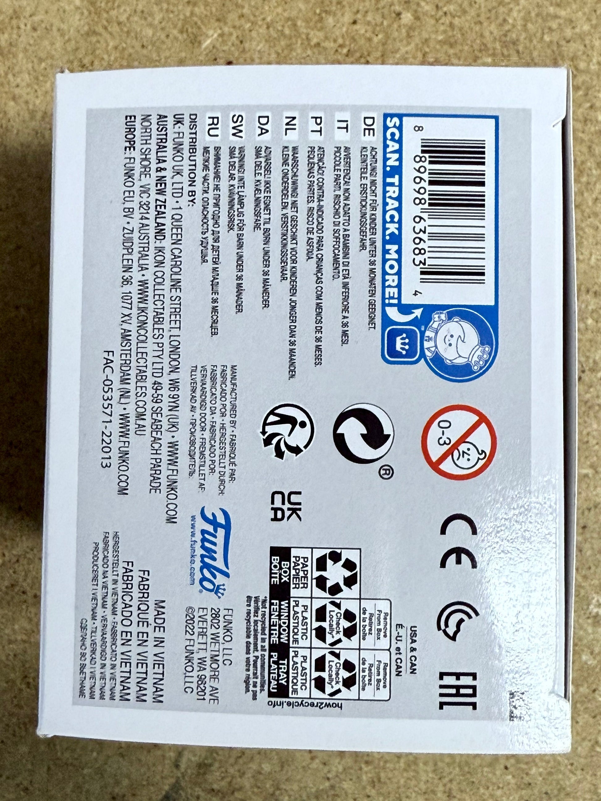 Patrick Warburton Signed Disney Kronk as Angel From The Emperors New Groove Vaulted Funko Pop! #1197 WonderCon 2022 Exclusive With JSA COA