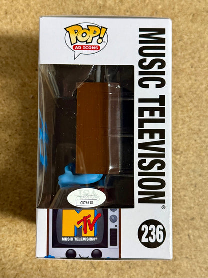 Musician Scooter Ward Of Cold (Band) Signed 2024 MTV Funko Pop #236 With JSA COA