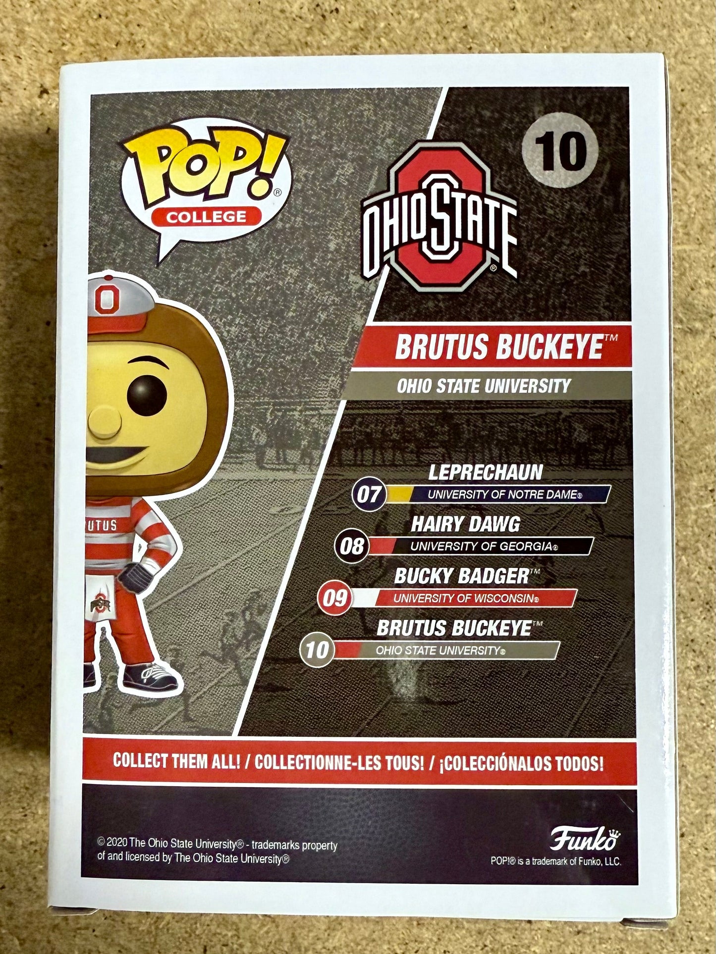 Will Howard National Champ 2025 QB Signed Ohio State Funko Pop! #10 With JSA COA
