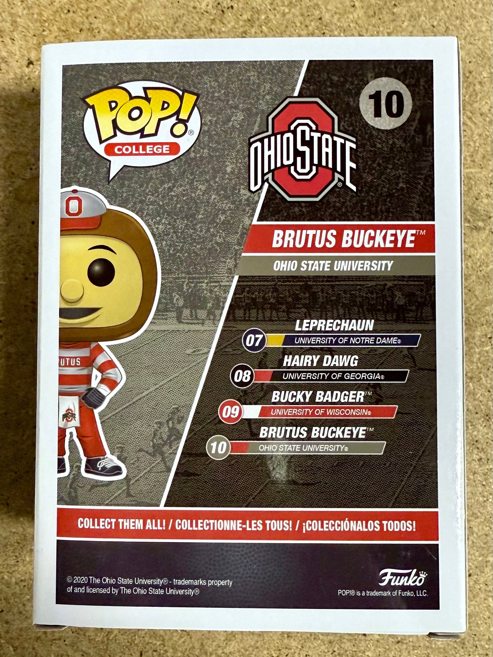 Will Howard National Champ 2025 QB Signed Ohio State Funko Pop! #10 With JSA COA