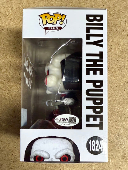 Tobin Bell Signed Saw Billy The Puppet Exclusive Funko Pop #1824 Jigsaw 2025