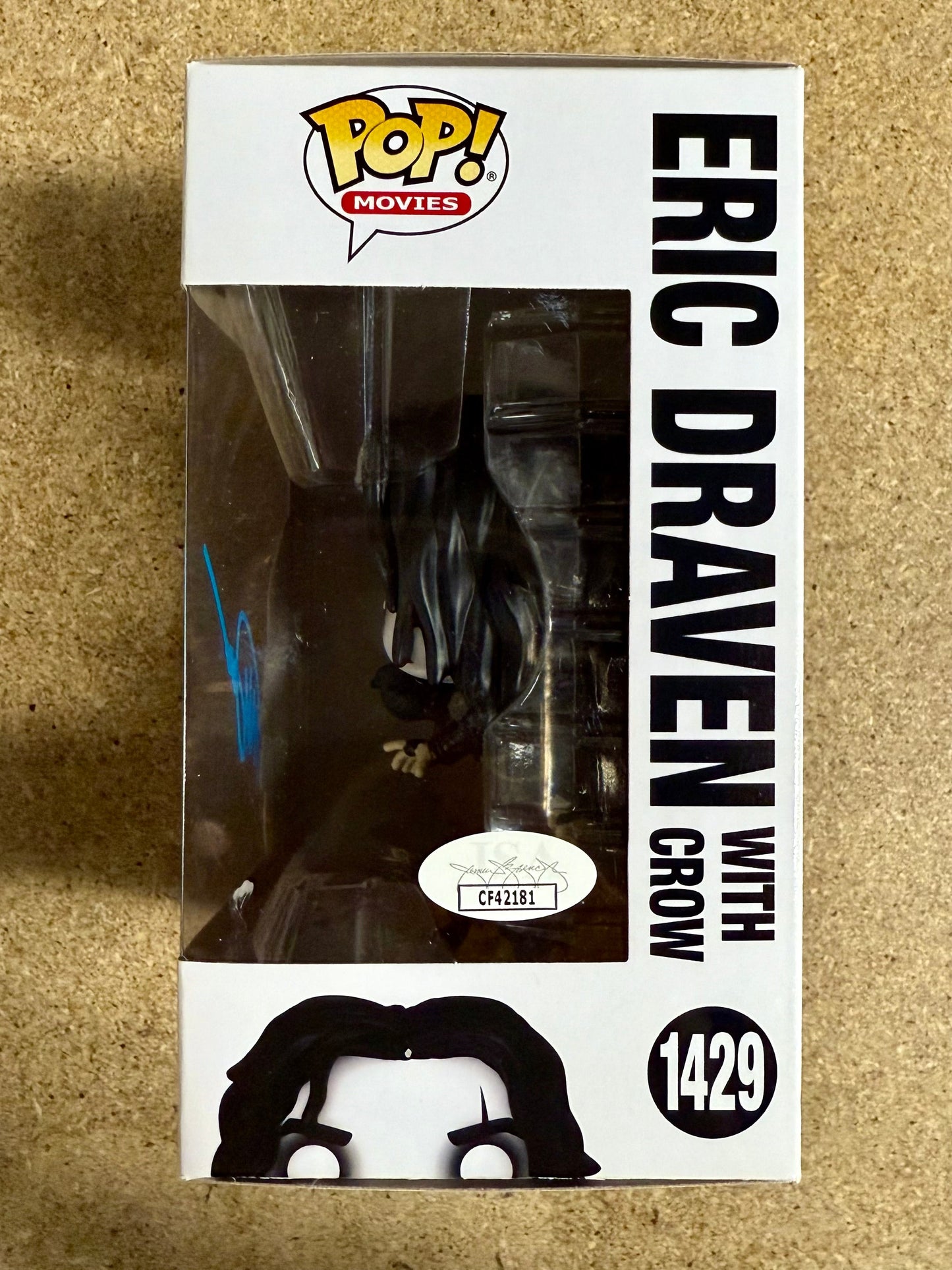 Mark Dascosas Signed Eric Draven Funko Pop! #1429 The Crow With JSA COA