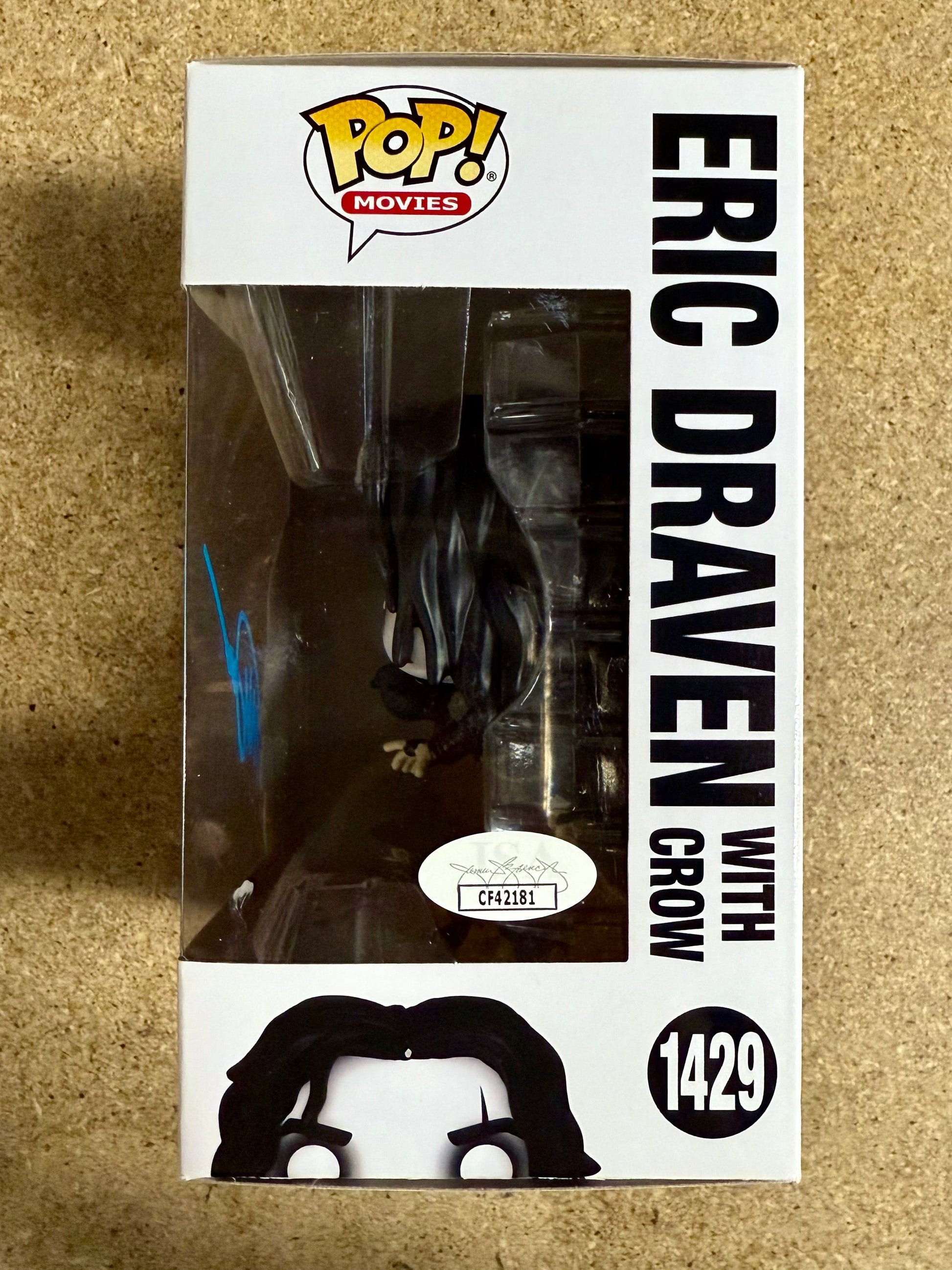 Mark Dascosas Signed Eric Draven Funko Pop! #1429 The Crow With JSA COA
