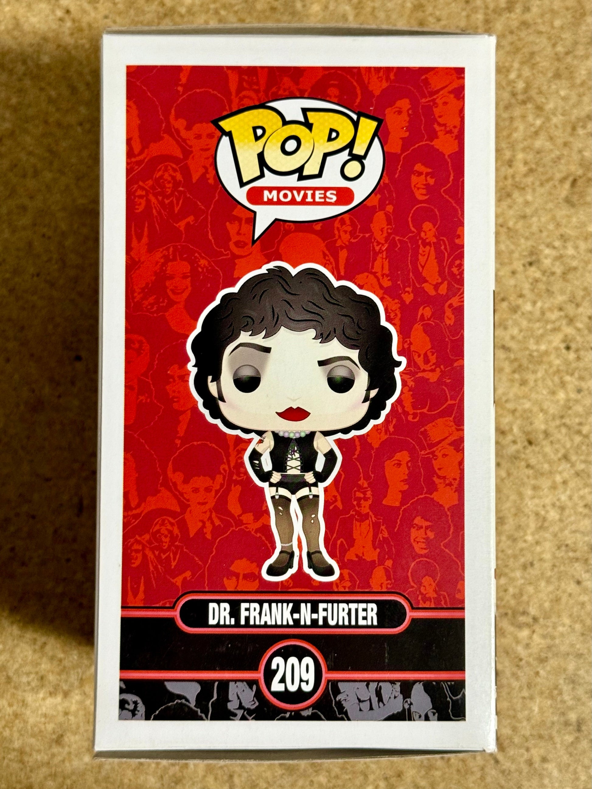 Tim Curry Signed Dr. Frank-N-Furter Rocky Horror Picture Show Funko Pop! #209 With JSA COA
