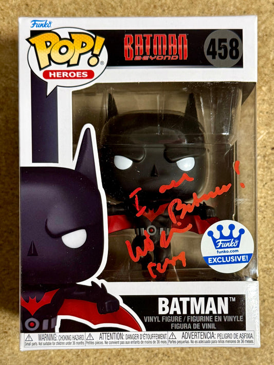 Will Friedle Signed DC Batman Beyond Funko Pop! Exclusive #458 With JSA COA