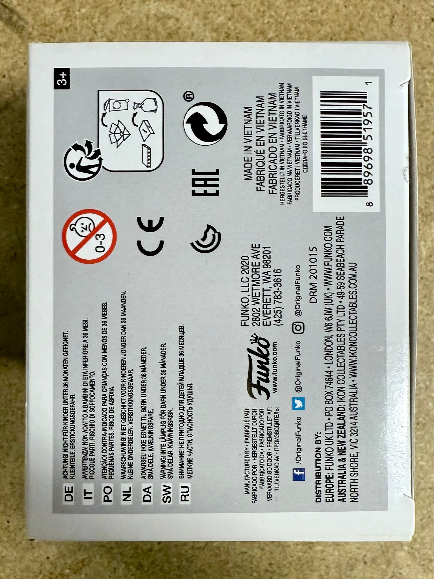 Jeff Daniels Signed Harry Dunne Dumb & Dumber Funko Pop! #1040 With JSA COA