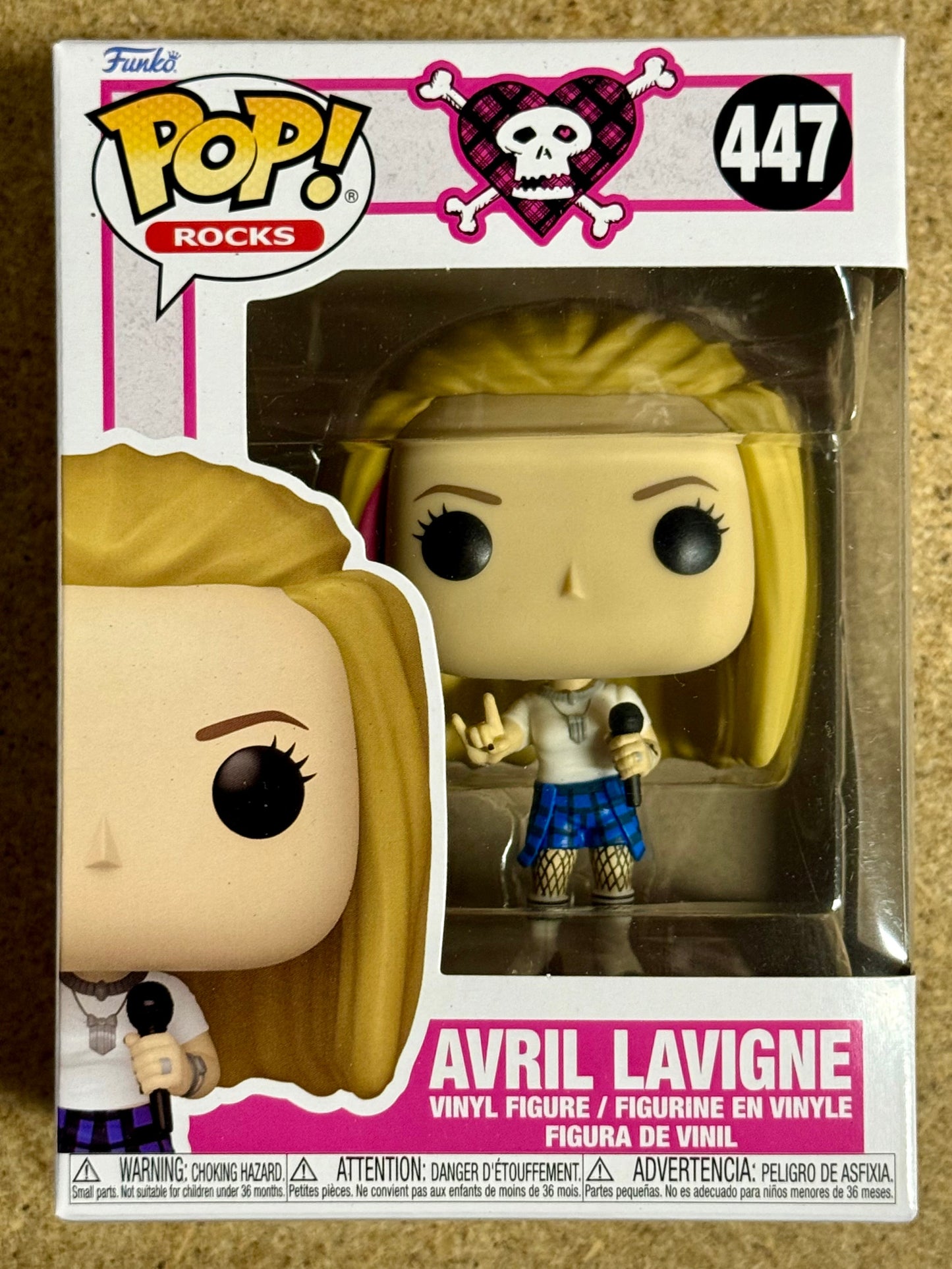 Funko Pop! Rocks Avril Lavigne (Girlfriend Music Video) #447 Punk Rock 2024