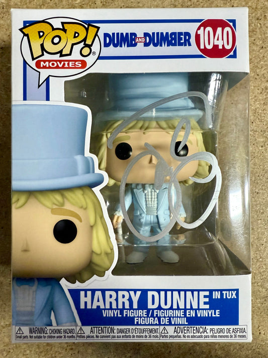 Jeff Daniels Signed Harry Dunne Dumb & Dumber Funko Pop! #1040 With JSA COA