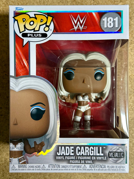 Funko Pop! Plus Metallic Jade Cargill #181 WWE Diva Women’s Wrestler 2025
