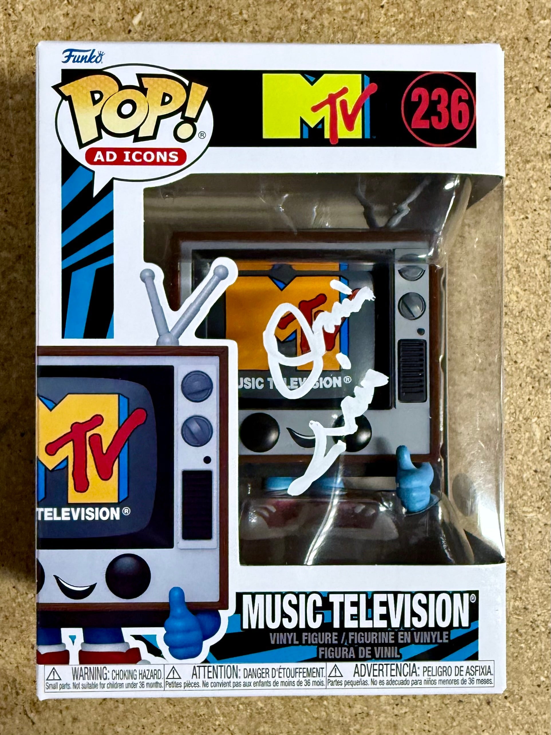 Musician Donnie Iris Signed 2024 MTV Funko Pop #236 With JSA COA