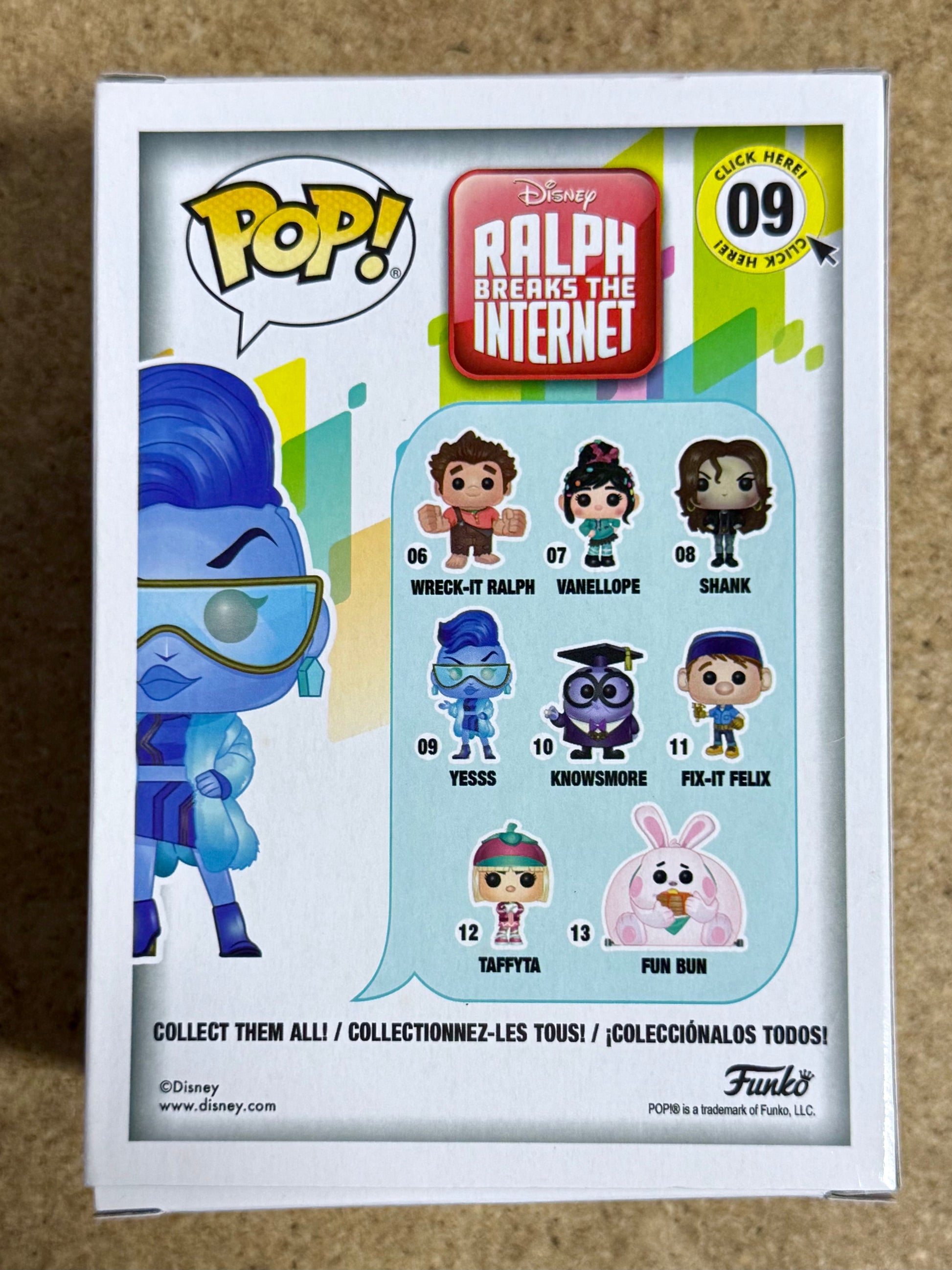Taraji P. Henson Signed Disney Yesss Wreck It Ralph 2 Breaks The Internet Funko Pop! #09 With JSA COA