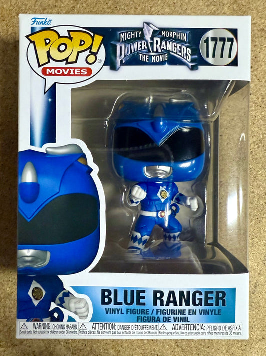 Funko Pop! Movies Blue Power Ranger #1777 Mighty Morphin The Movie (1995) 2025