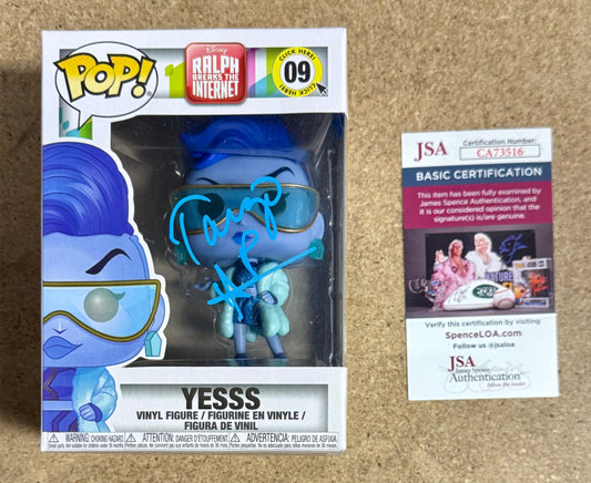 Taraji P. Henson Signed Disney Yesss Wreck It Ralph 2 Breaks The Internet Funko Pop! #09 With JSA COA