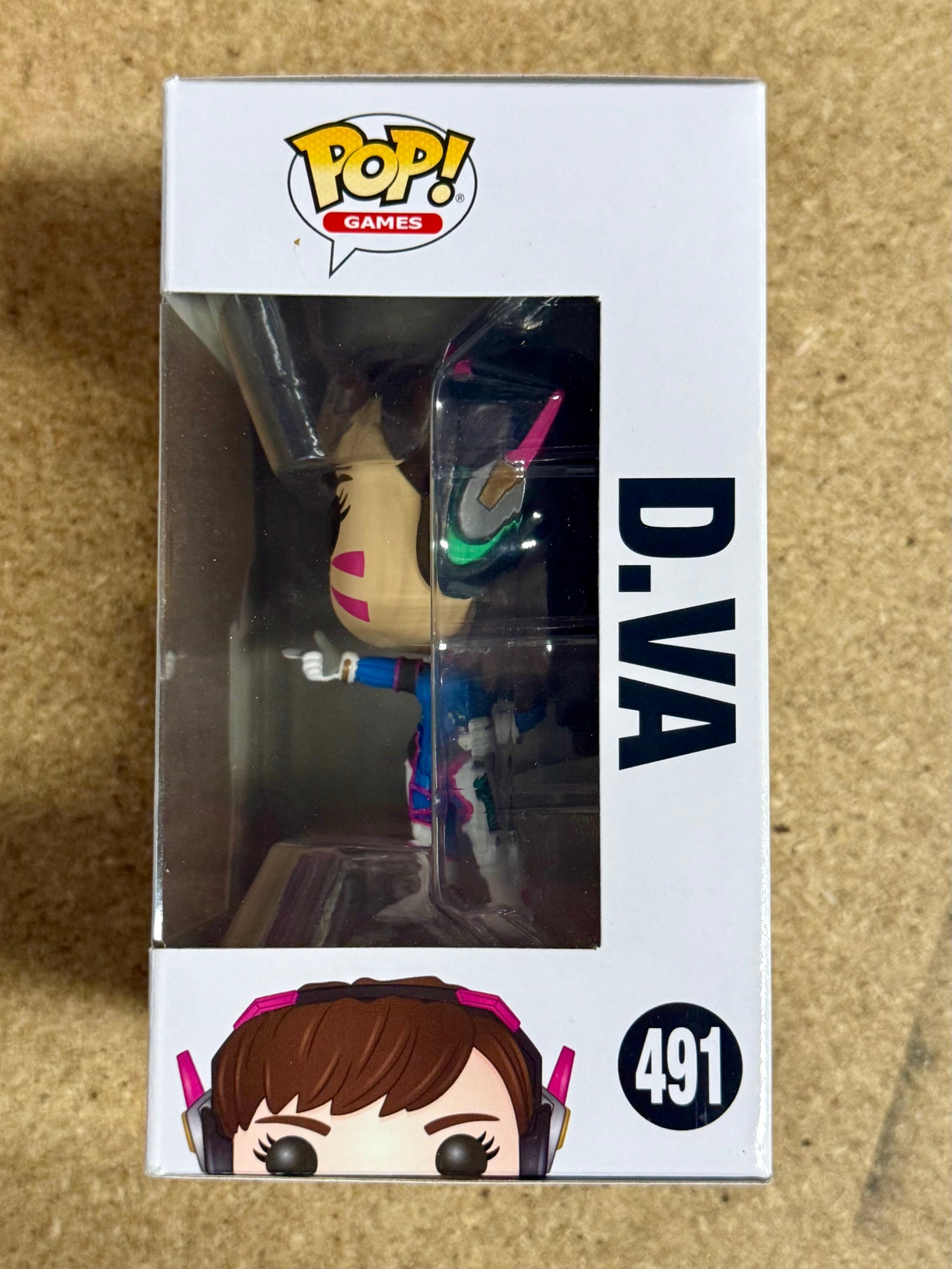Funko Pop! Games D.VA (Hana Song) #491 Blizzard Overwatch 2019 Vaulted