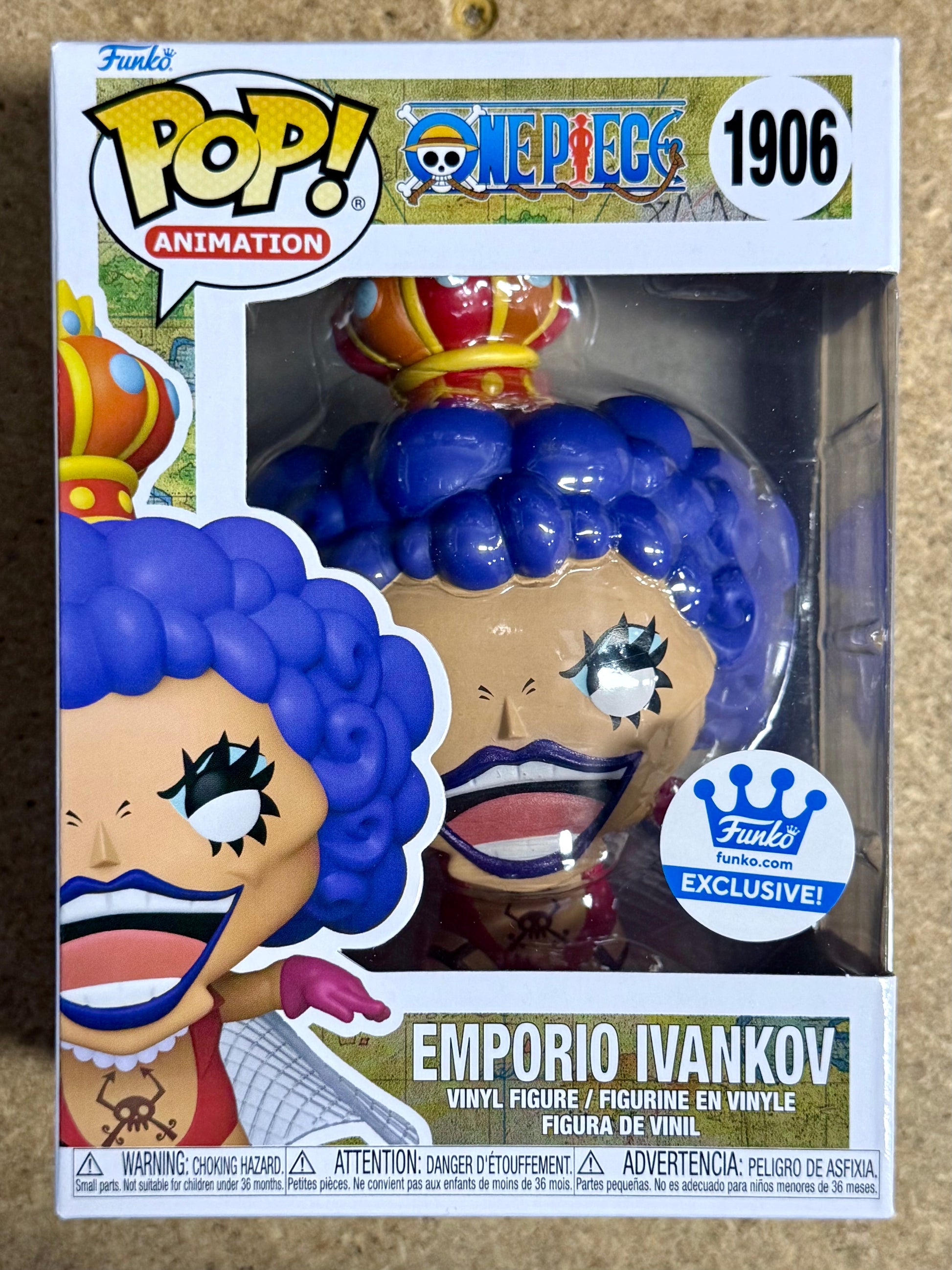 Funko Pop! Animation Emporio Ivankov #1906 One Piece 2025 Exclusive