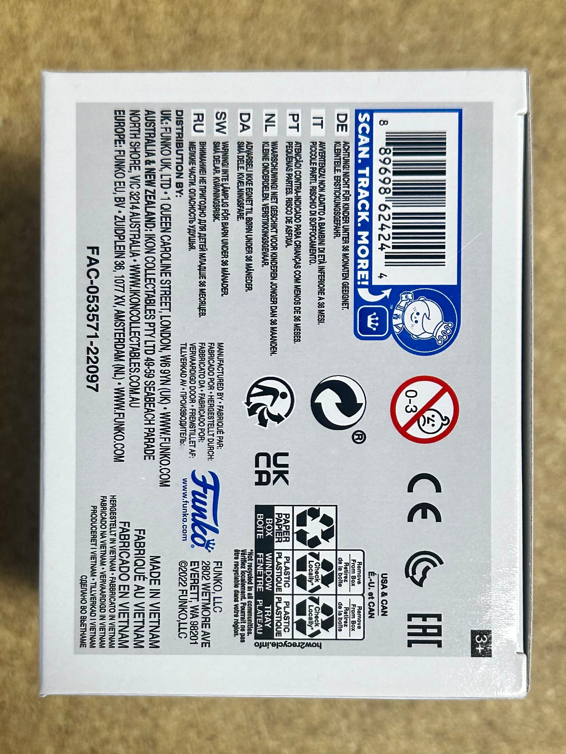 Christian Bale Signed Gorr The God Butcher Thor Funko Pop! #1043 With JSA COA