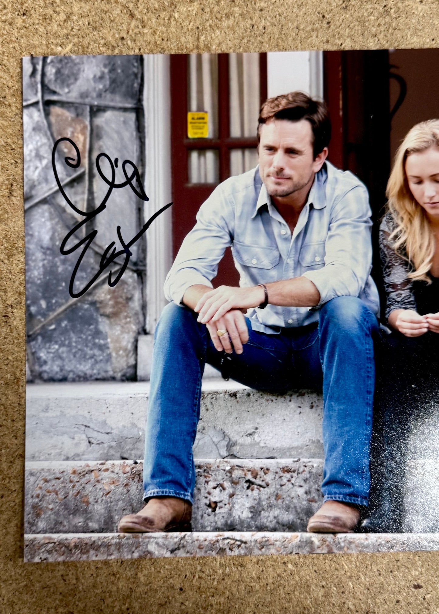 Charles “Chip” Esten Signed Deacon Claybourne Nashville 8x10 Photo With JSA COA