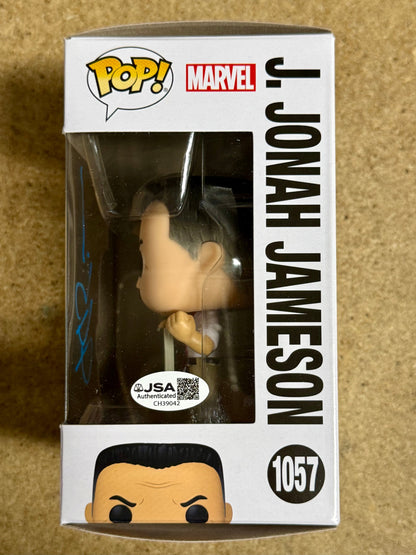 JK Simmons Signed J. Jonah Jameson Marvel Funko Pop #1057 Exclusive With JSA COA
