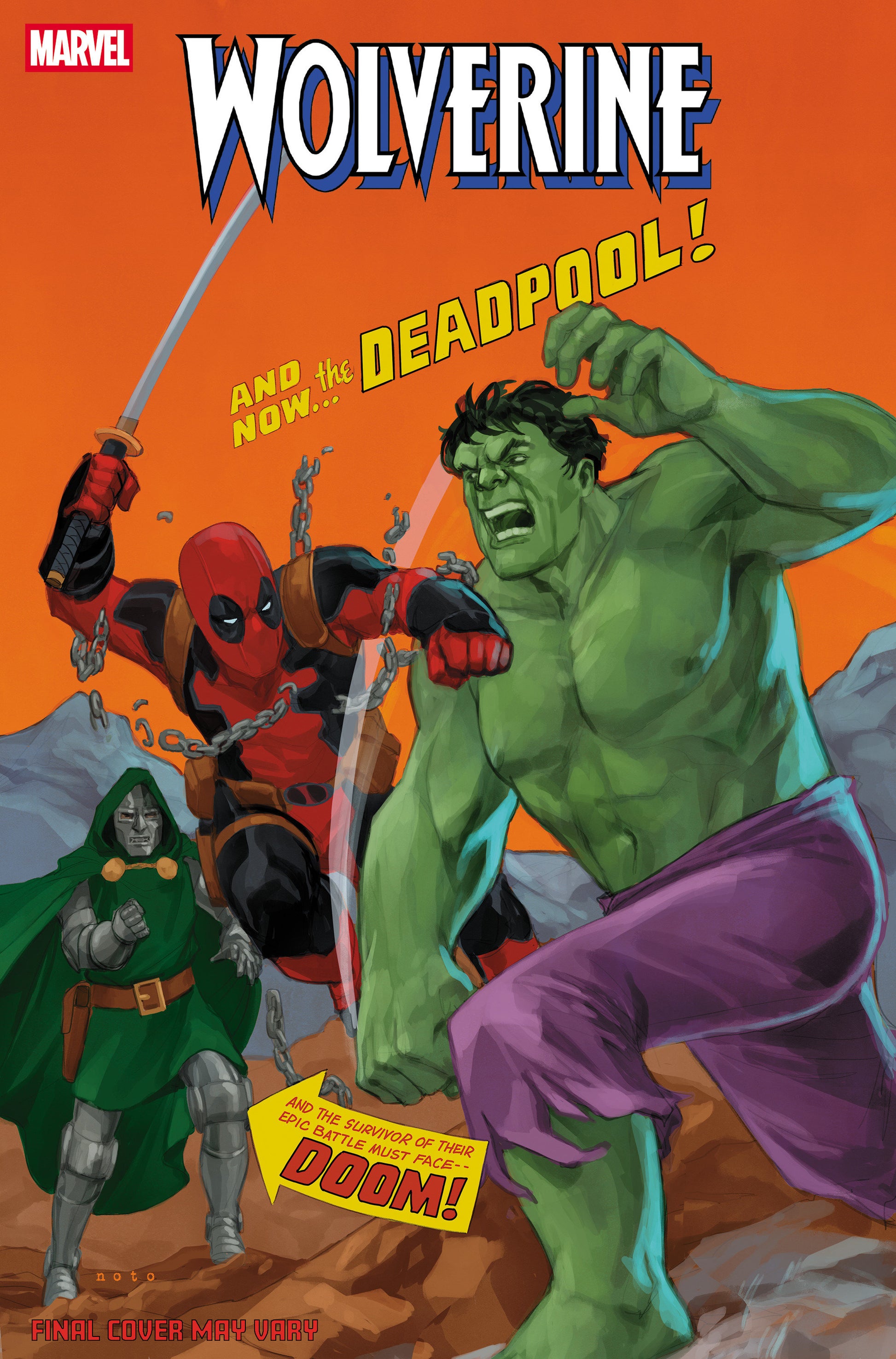 WOLVERINE #18 PHIL NOTO APRIL POOL'S DAY VARIANT