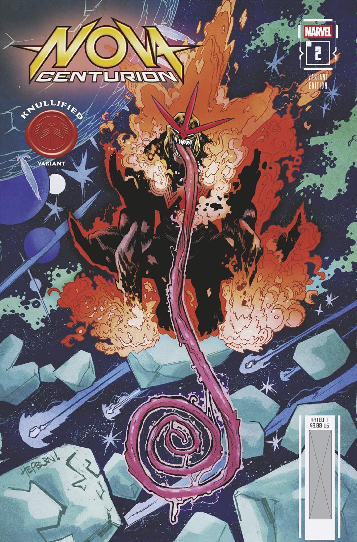 NOVA: CENTURION #2 SCOTT HEPBURN KNULLIFIED VARIANT