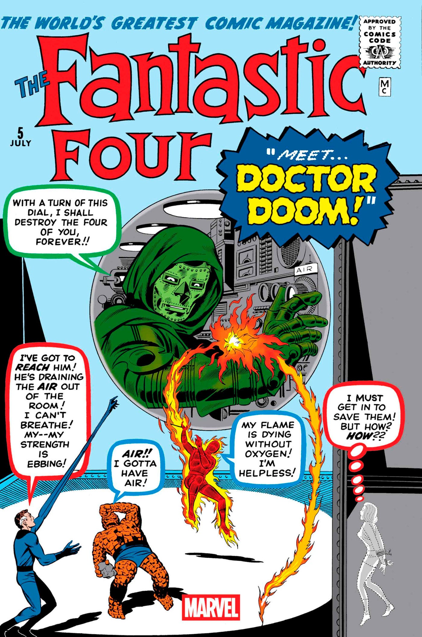 FANTASTIC FOUR #5 FACSIMILE EDITION