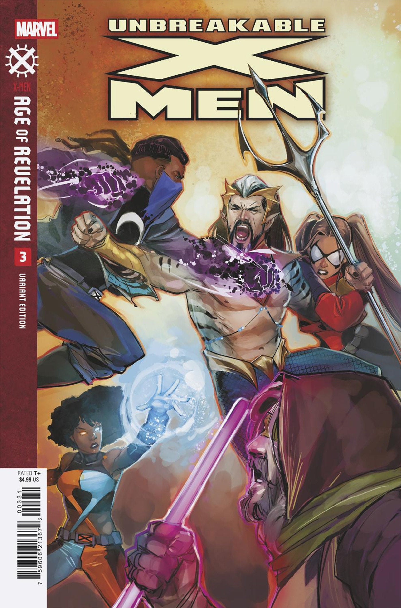 UNBREAKABLE X-MEN #3 ROD REIS VARIANT [AOR]