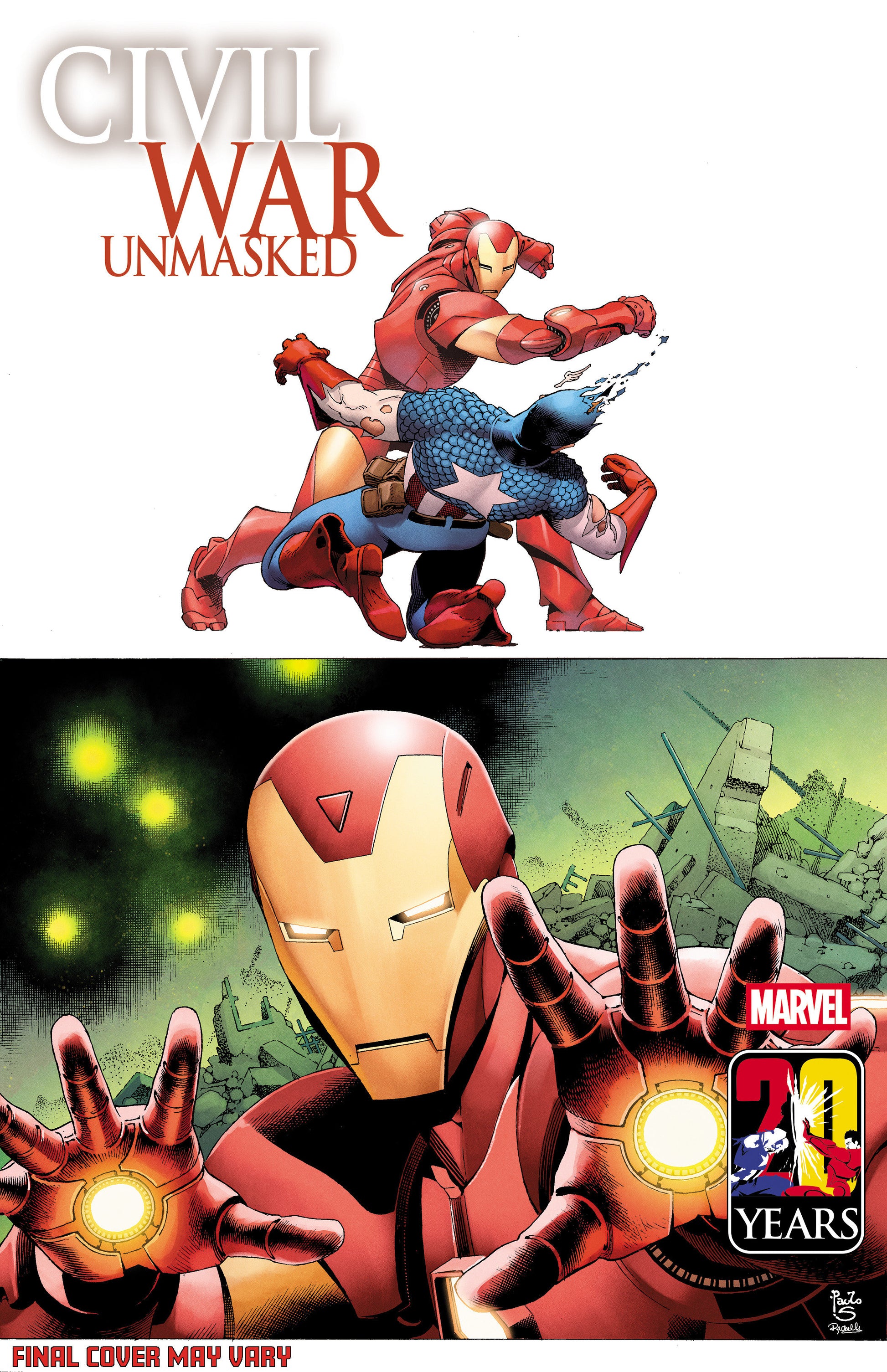 CIVIL WAR: UNMASKED #1 PAULO SIQUEIRA VARIANT