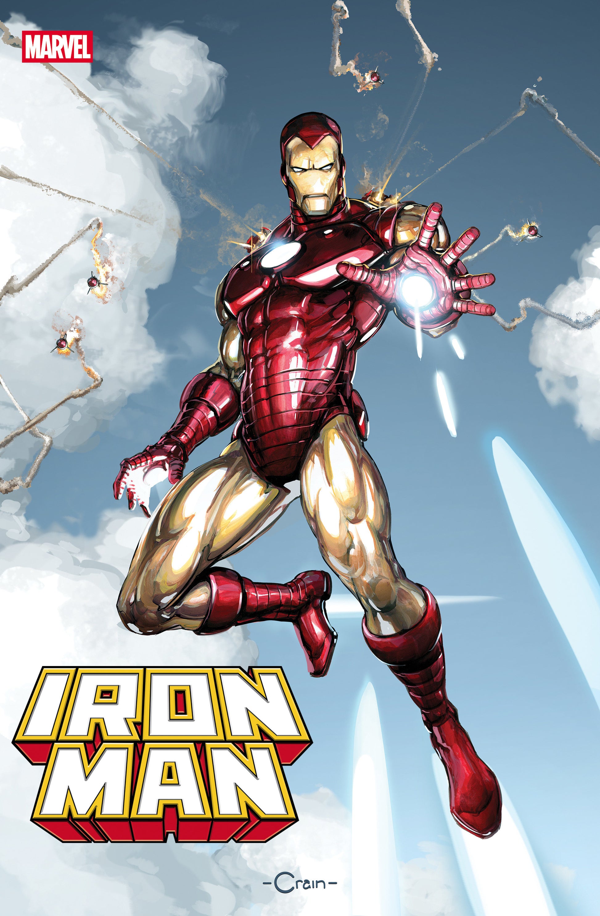 IRON MAN #1 CLAYTON CRAIN VARIANT