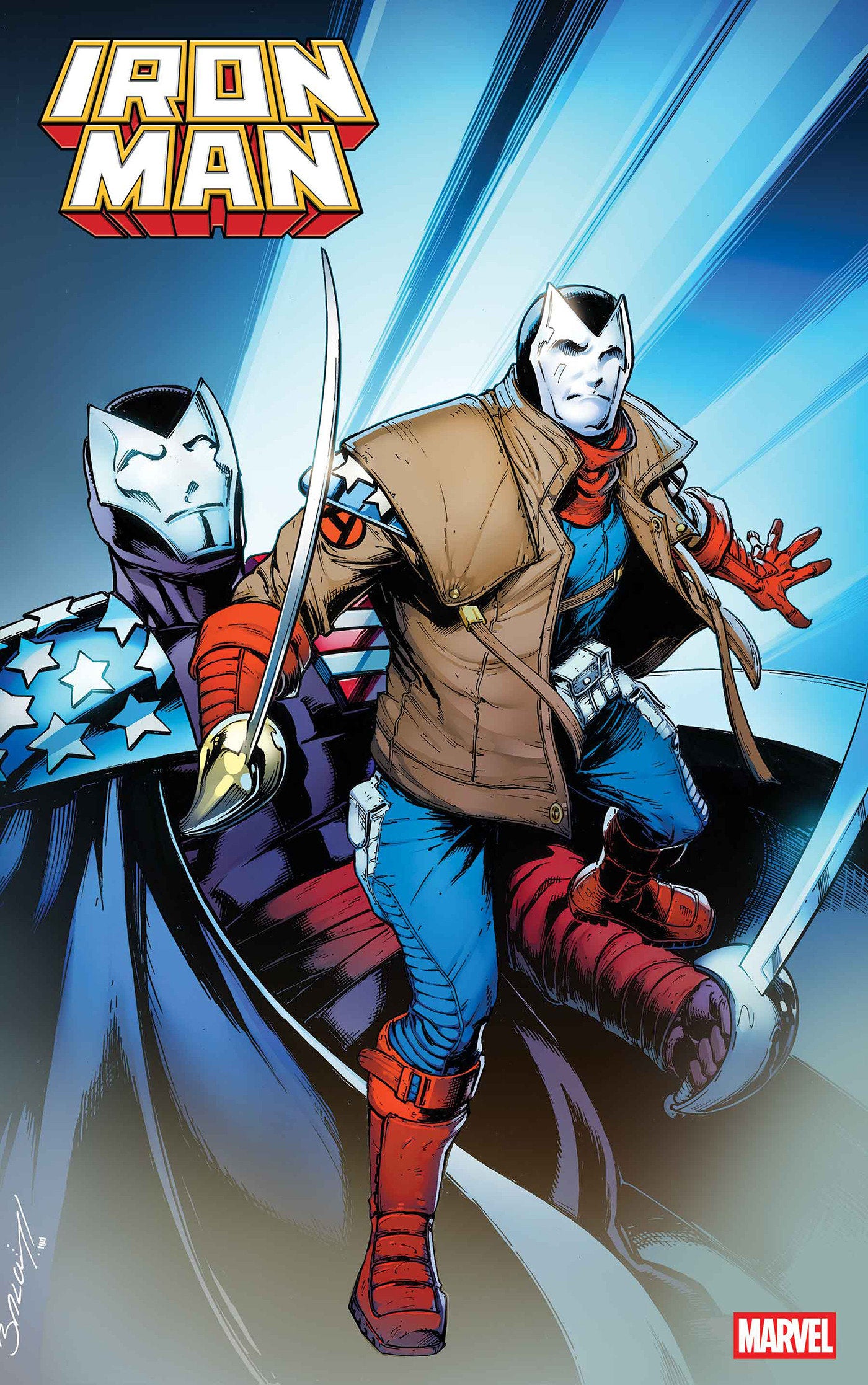 IRON MAN #4 MARK BAGLEY CITIZEN V VARIANT