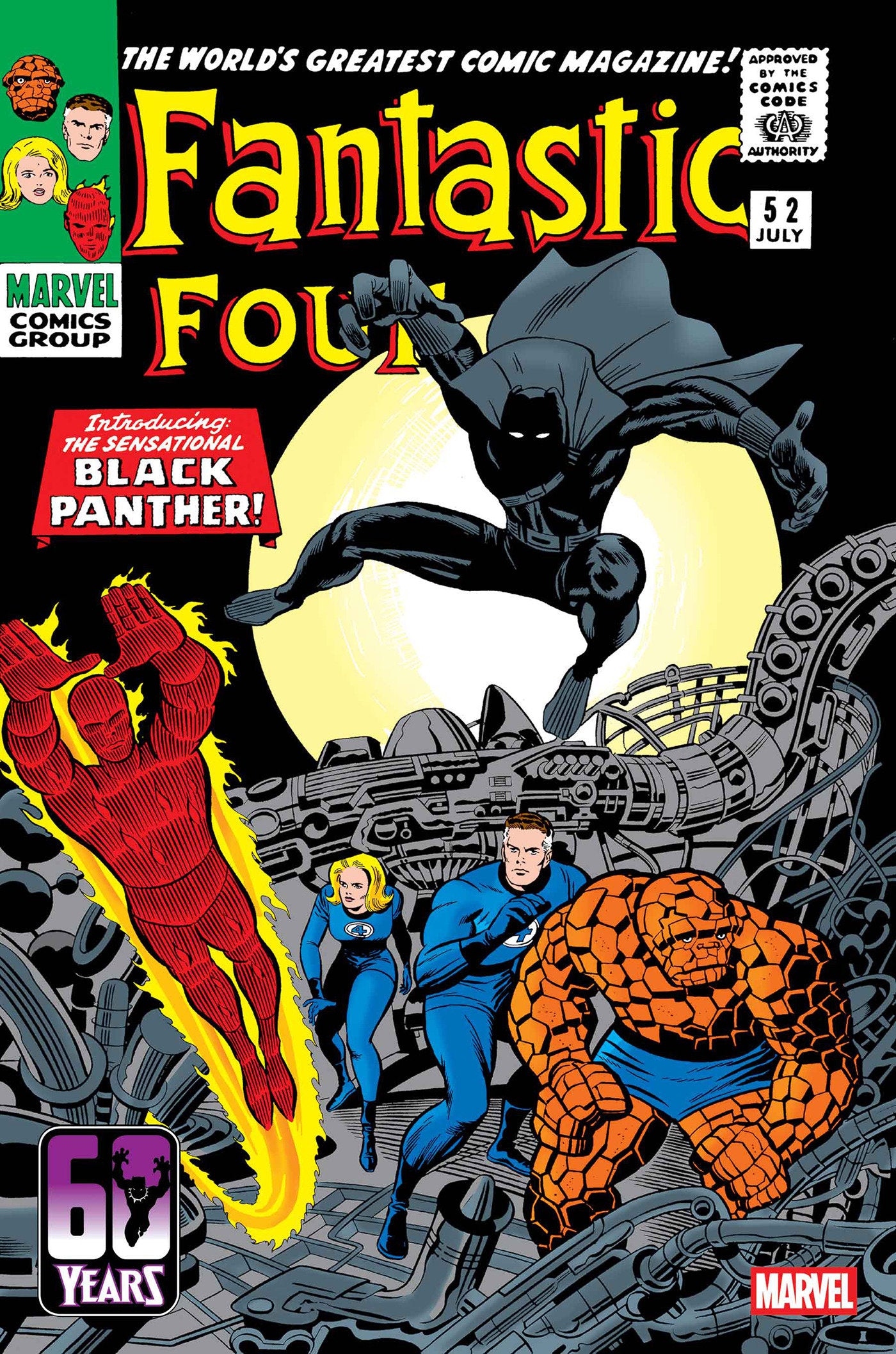 FANTASTIC FOUR #52 FACSIMILE EDITION [NEW PRINTING]