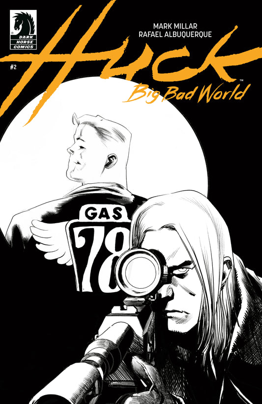 Huck: Big Bad World #2 (CVR B) (B&W) (Rafael Albuquerque)