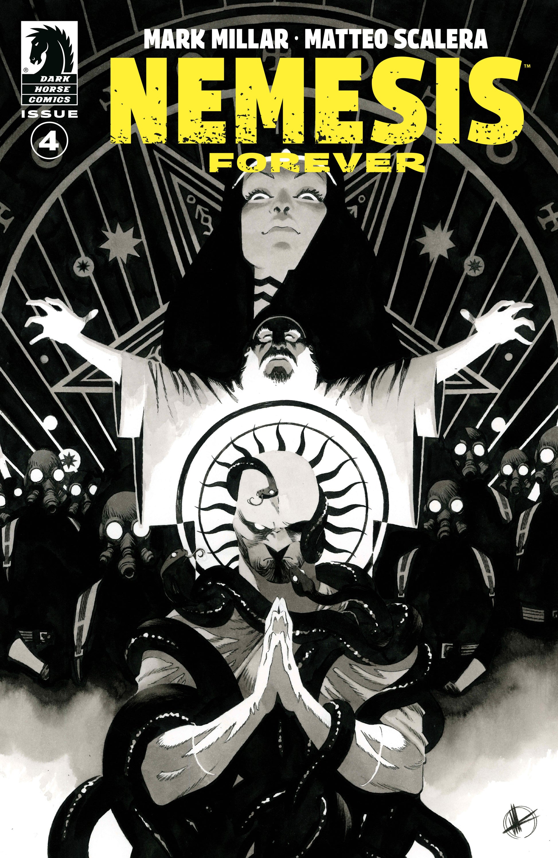 Nemesis Forever #4 (CVR B) (B&W) (Matteo Scalera)