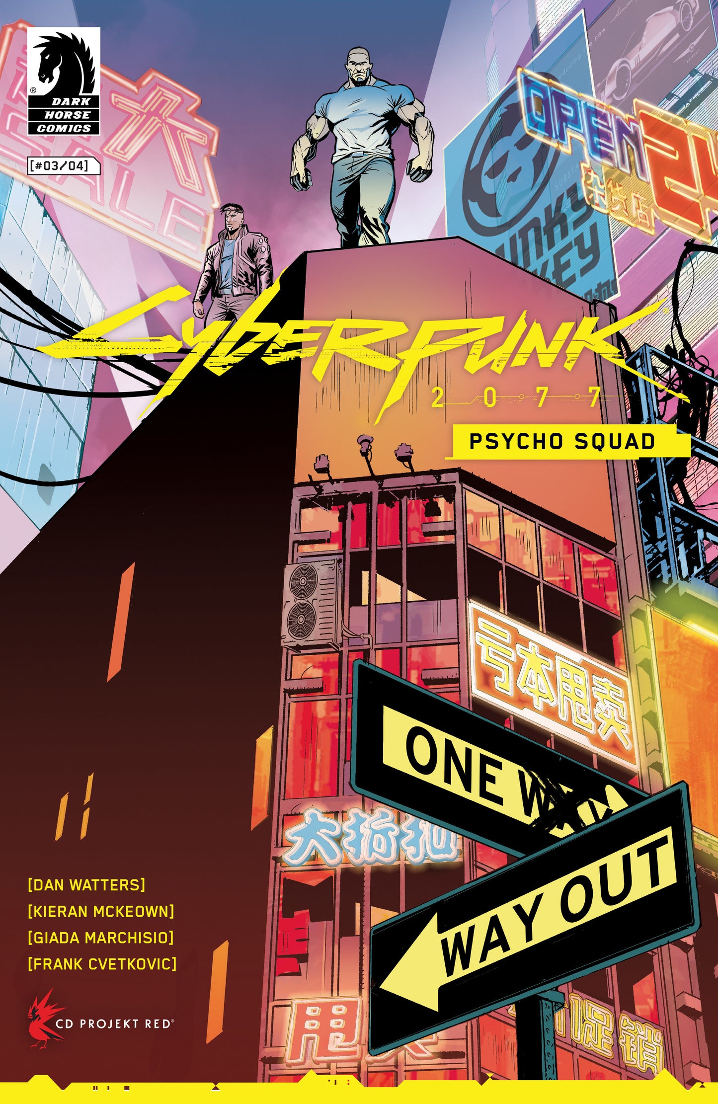 Cyberpunk 2077: Psycho Squad #3 (CVR A) (Kieran McKeown)