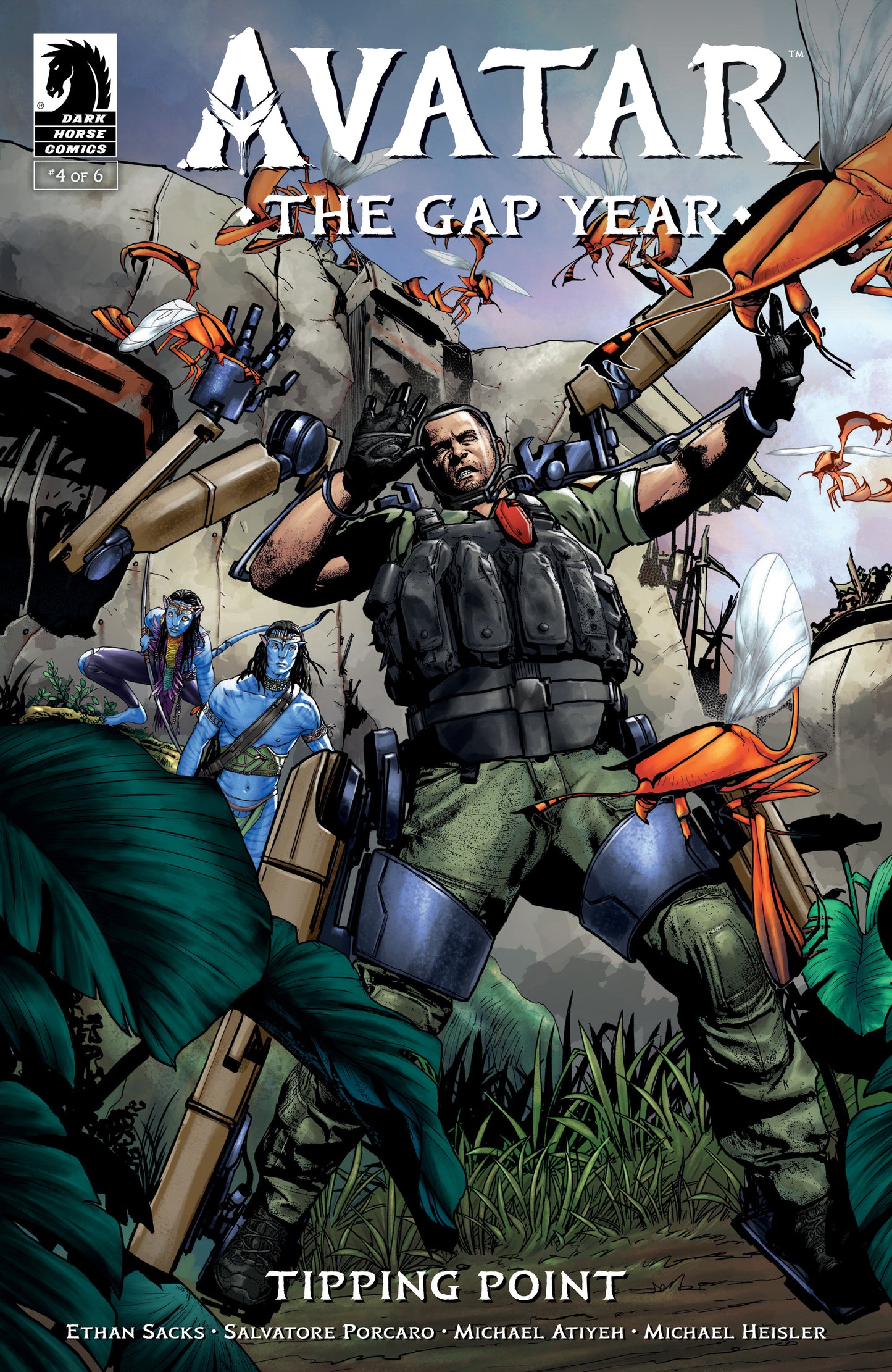 Avatar: The Gap Year-Tipping Point #4 (CVR A) (Salvatore Porcaro)