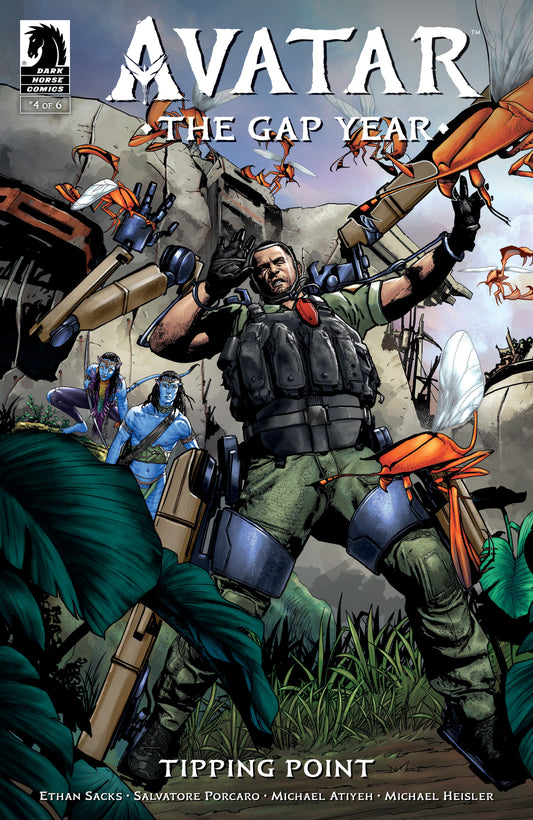 Avatar: The Gap Year-Tipping Point #4 (CVR A) (Salvatore Porcaro)