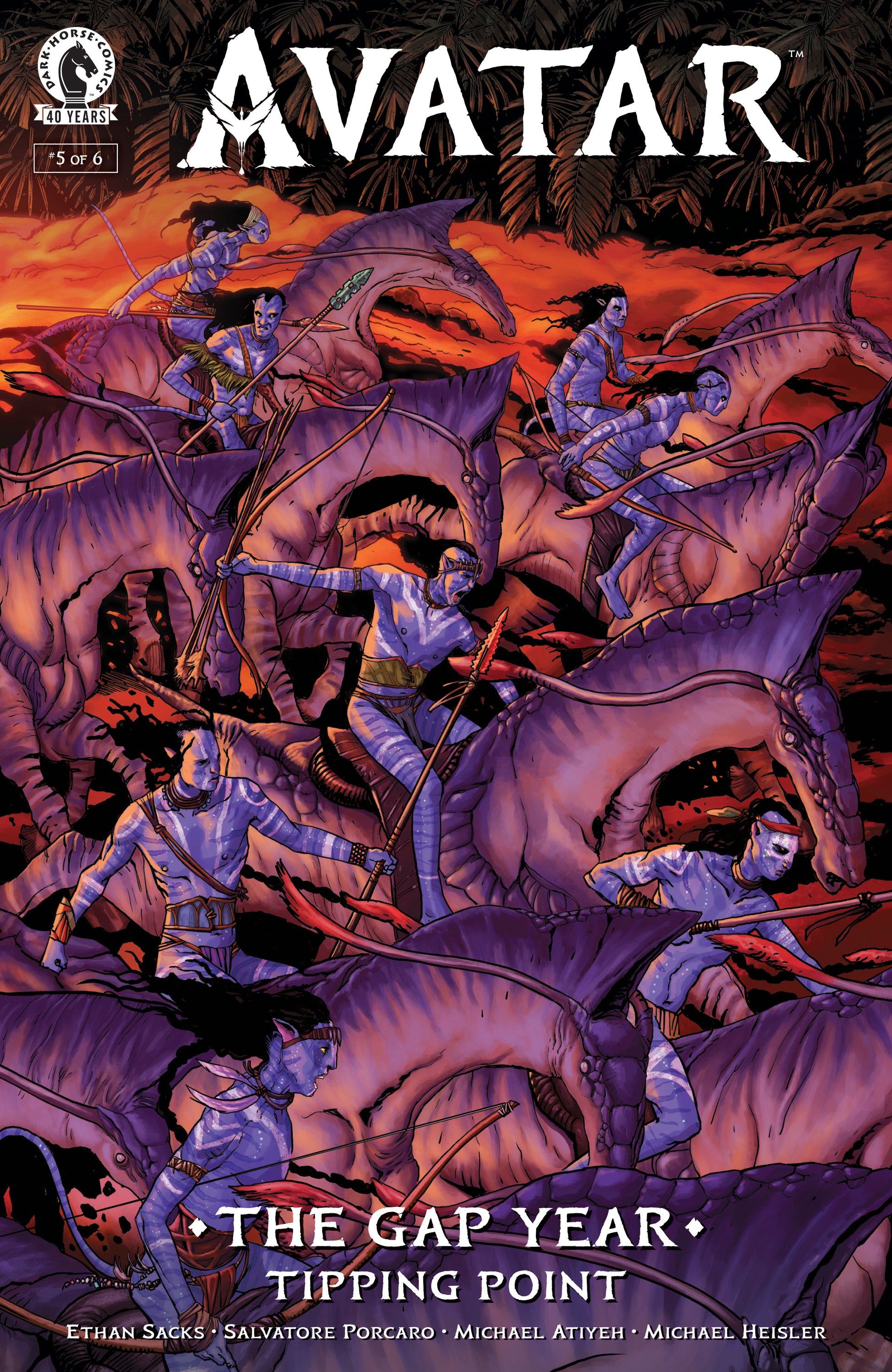 Avatar: The Gap Year-Tipping Point #5 (CVR A) (Salvatore Porcaro)