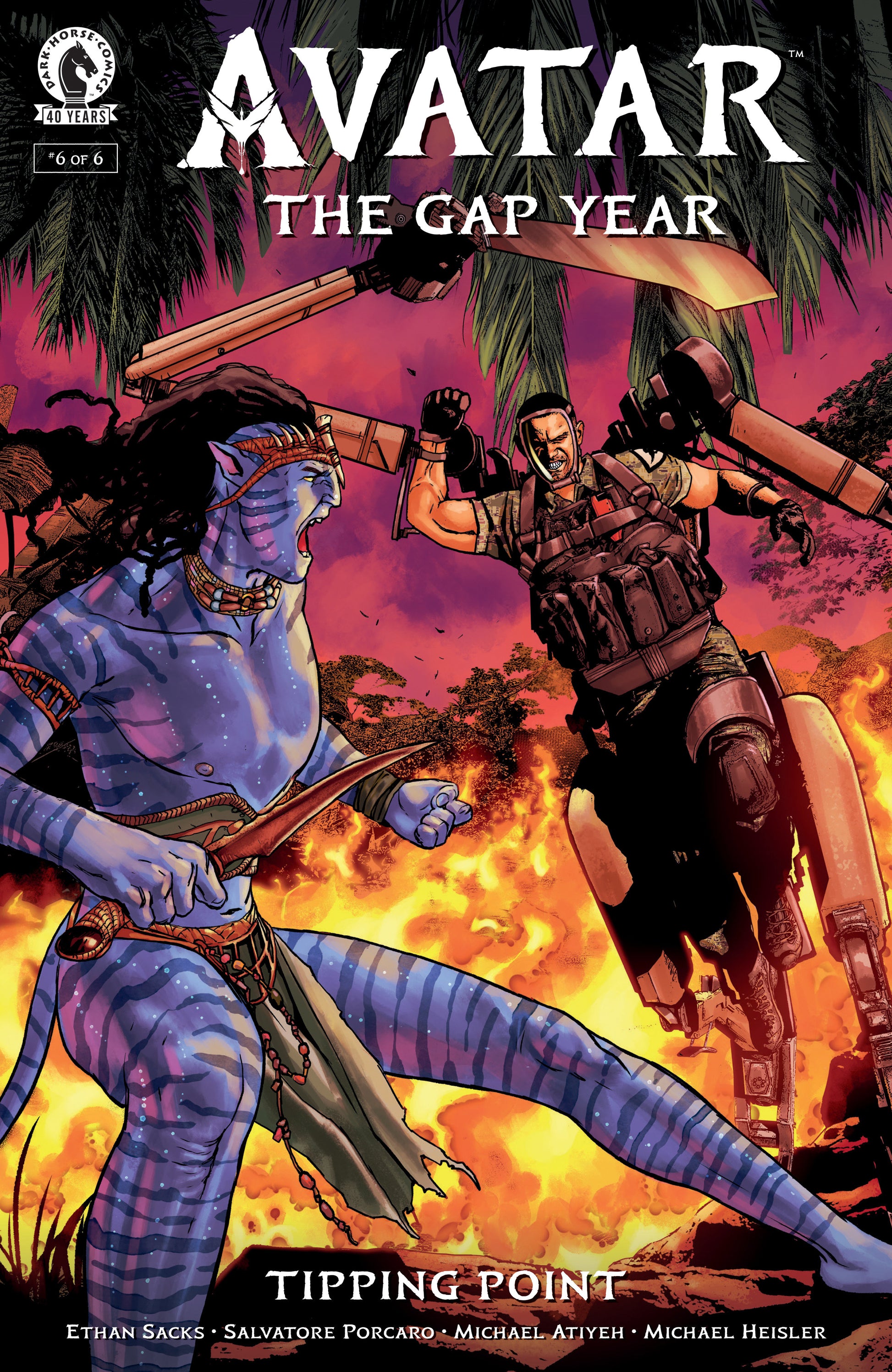 Avatar: The Gap Year-Tipping Point #6 (CVR A) (Salvatore Porcaro)