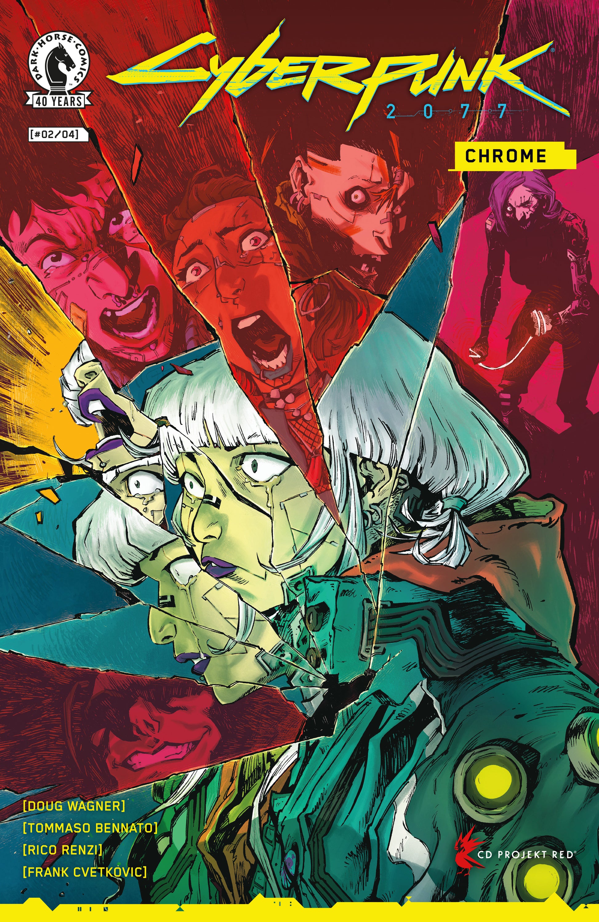 Cyberpunk 2077: Chrome #2 (CVR A) (Tommaso Bennato)