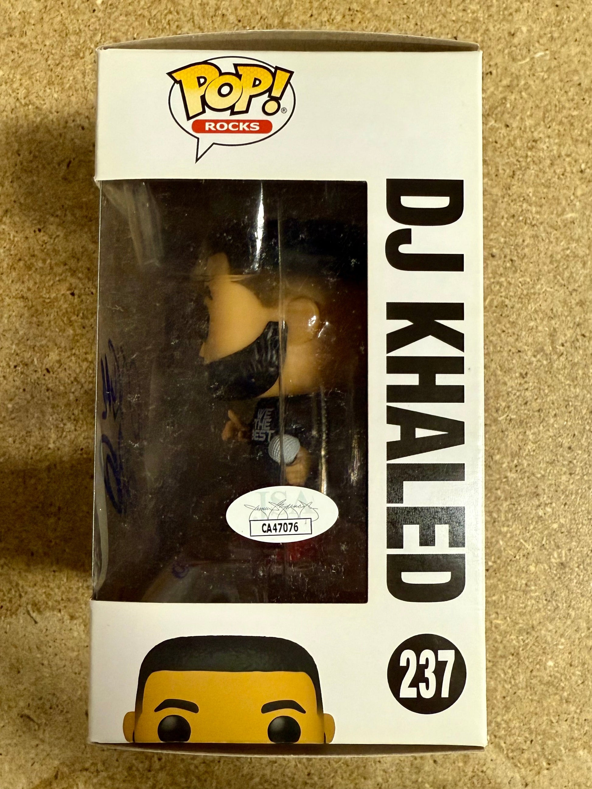 DJ Khaled Signed We The Best Funko Pop #237 With JSA COA Blessed 2021