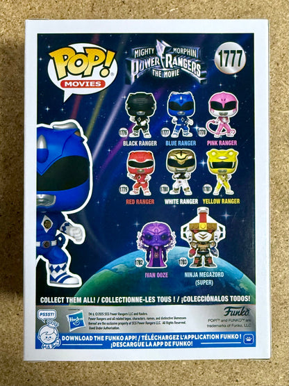 Funko Pop! Movies Blue Power Ranger #1777 Mighty Morphin The Movie (1995) 2025