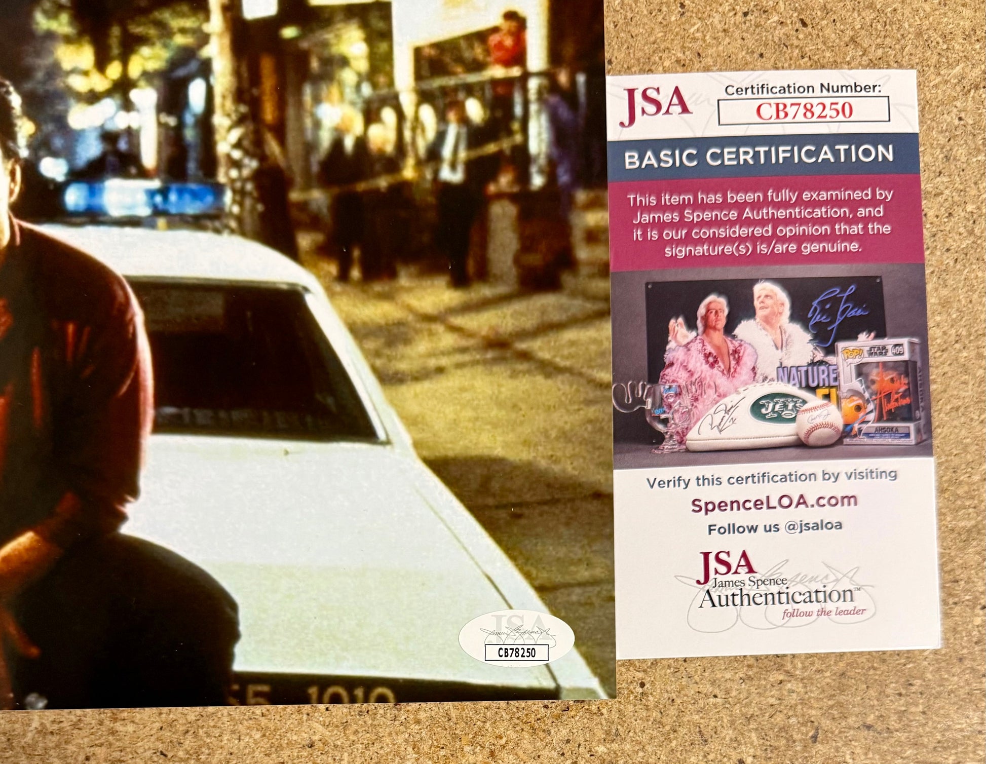 Jim Belushi Signed Autographed Shane Royce “Royce” 8X10 Photo With JSA COA