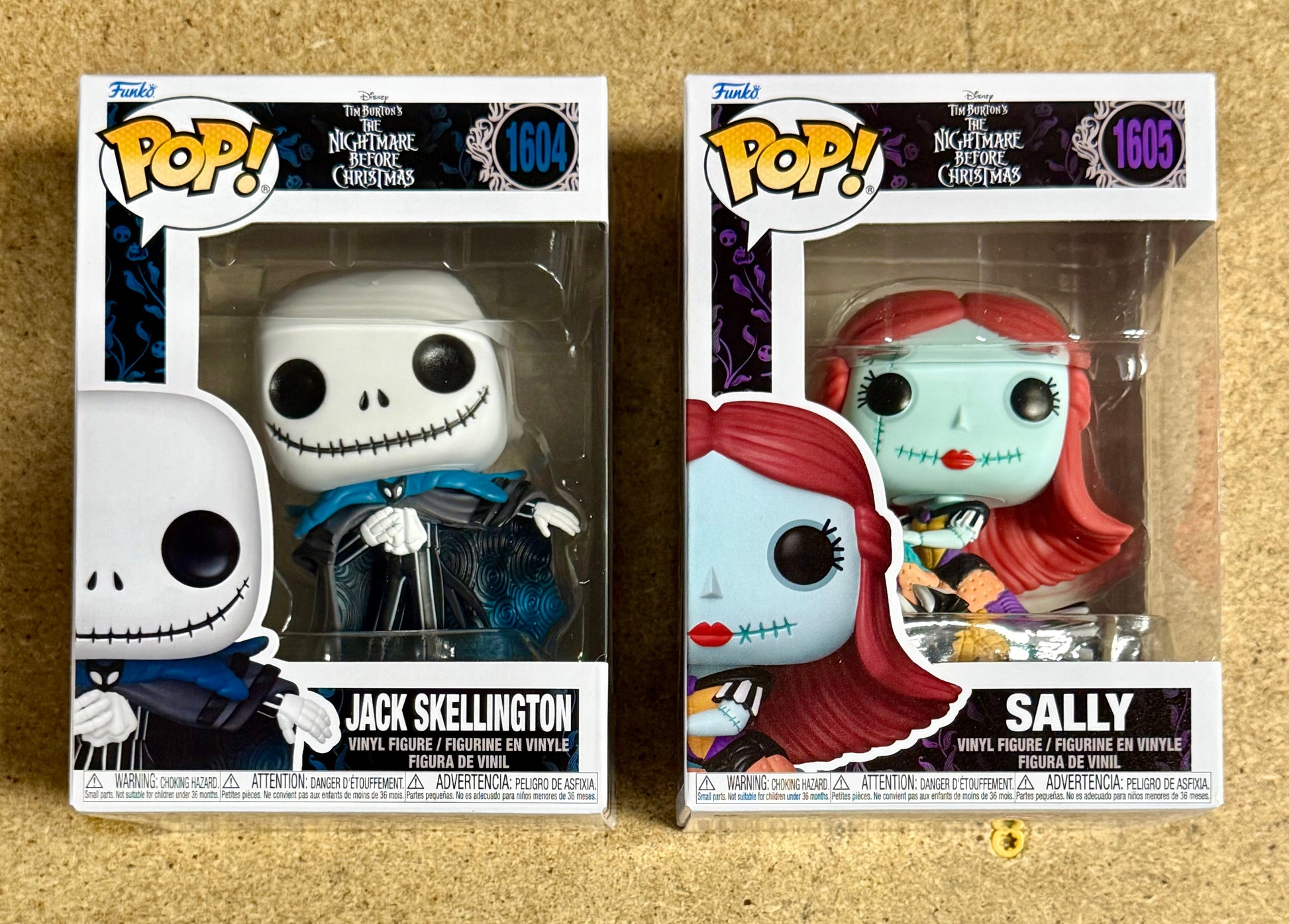 Funko Pop! Disney Jack & Sally (Couture) Nightmare Christmas 2025 Set Of 2