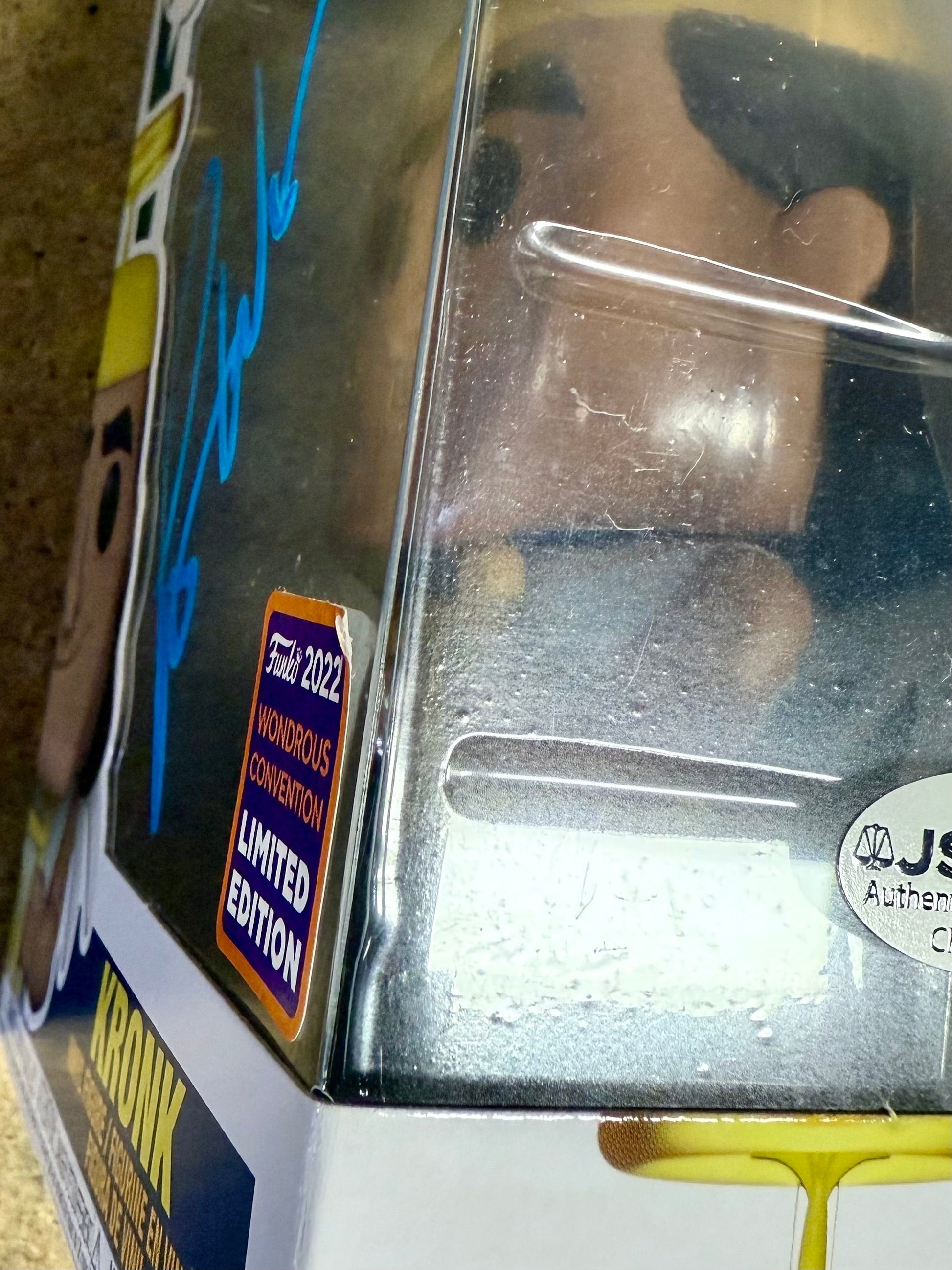 Patrick Warburton Signed Disney Kronk as Angel From The Emperors New Groove Vaulted Funko Pop! #1197 WonderCon 2022 Exclusive With JSA COA