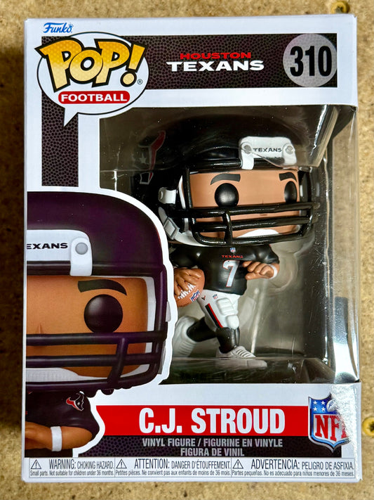 Funko Pop! Football C.J. Stroud #310 NFL Houston Texans 2025 Rookie Of Year 2023