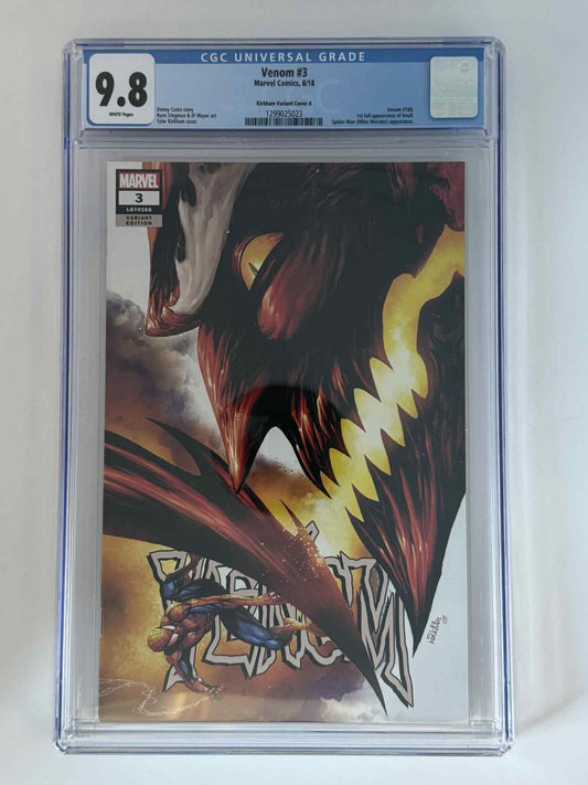 Venom #3 CGC 9.8 Blue Label Exclusive Var