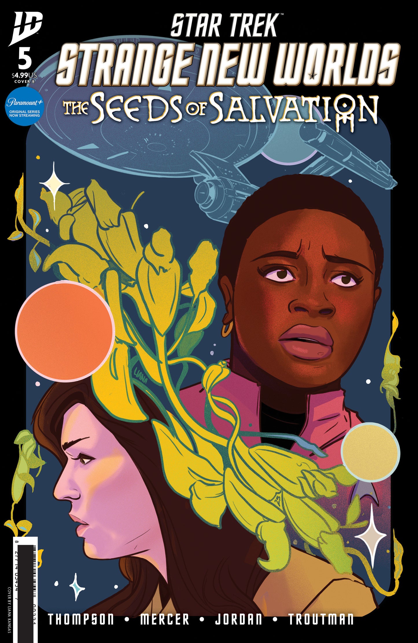 Star Trek: Strange New Worlds-The Seeds of Salvation #5 Variant B (Kangas)